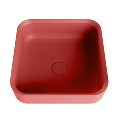 MONDIAZ BINX Waskom solid surface 36cm kleur Fire / Fire