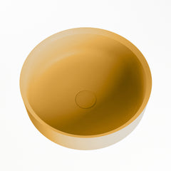 MONDIAZ COSS Waskom solid surface 36cm kleur Ocher / Ocher