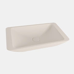 MONDIAZ TOPI Waskom solid surface 60cm kleur Linen / Linen