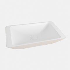 MONDIAZ TOPI Waskom solid surface 60cm kleur Linen / Talc
