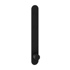 Hotbath Cobber PB050 inbouwthermostaat met 3 pushbuttons Mat Zwart