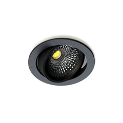 Inbouwspot STAR Ultra Flat -  Rond - Zwart - 3000K
