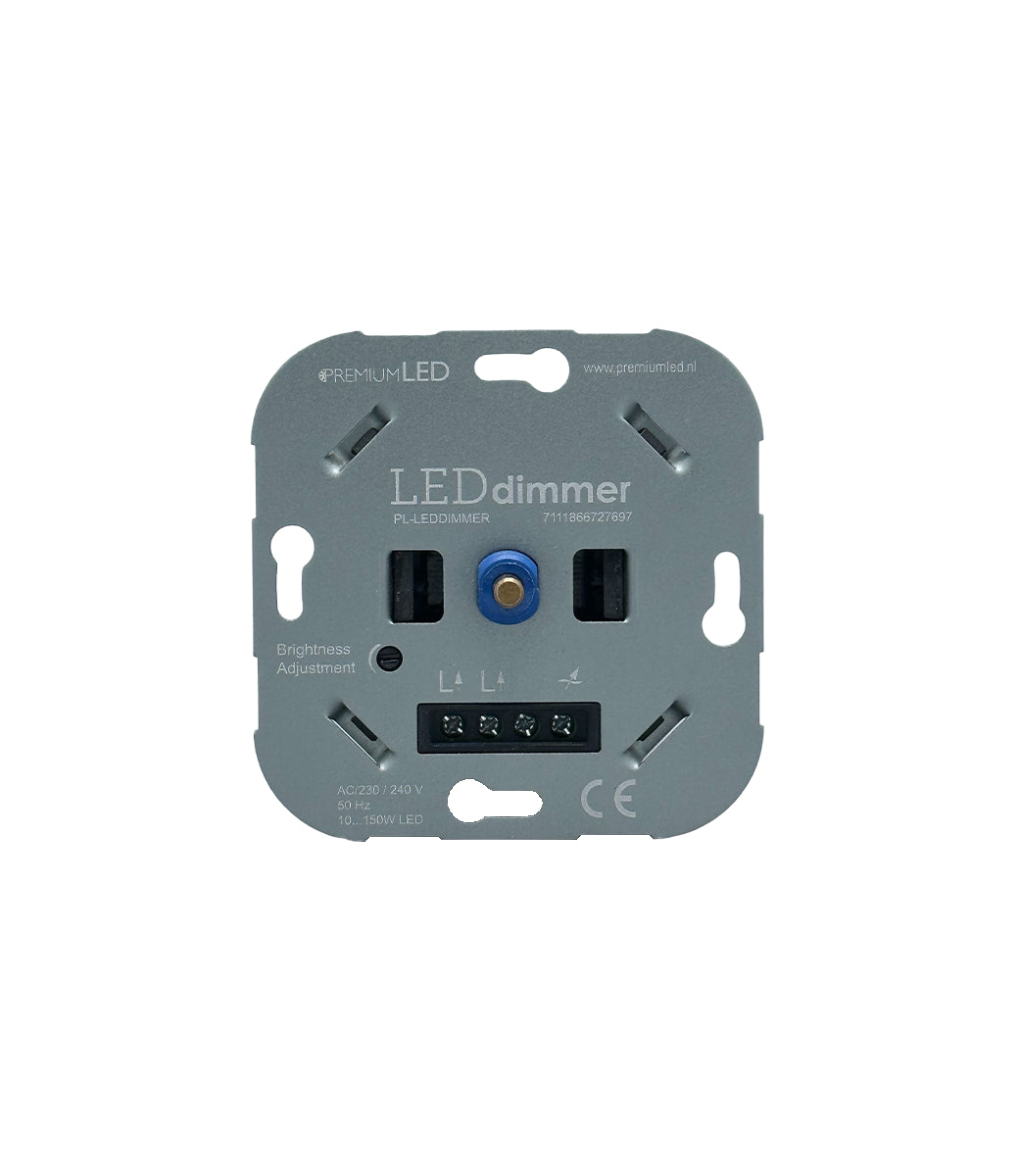 Inbouwdimmer Universele Druk/Roterende LED Dimmer