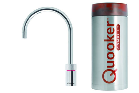 Quooker® Combi Plus 22 E - Nordic Round RVS