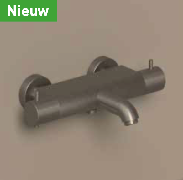 IVY Bond opbouw badthermostaat - mat zwart PED