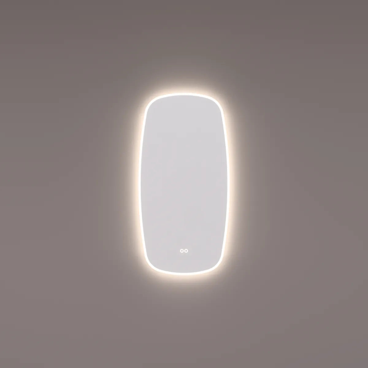 Hipp Design 19001 deens ovale spiegel met LED verlichting en verwarming