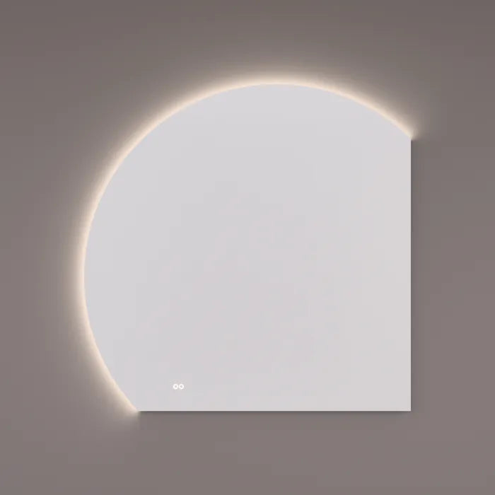 Hipp Design Moon-line spiegel met LED verlichting en spiegelverwarming