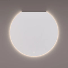 Hipp Design SLP1 spiegel rond met vlakke kant, verlichting en verwarming