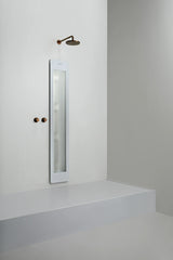 Sunshower Plus L  Round - Infrarood en UV-licht - 185x33 cm - Inbouw