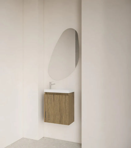 Gliss Design Hemera/Thetis - toiletspiegel - organisch - zonder verlichting