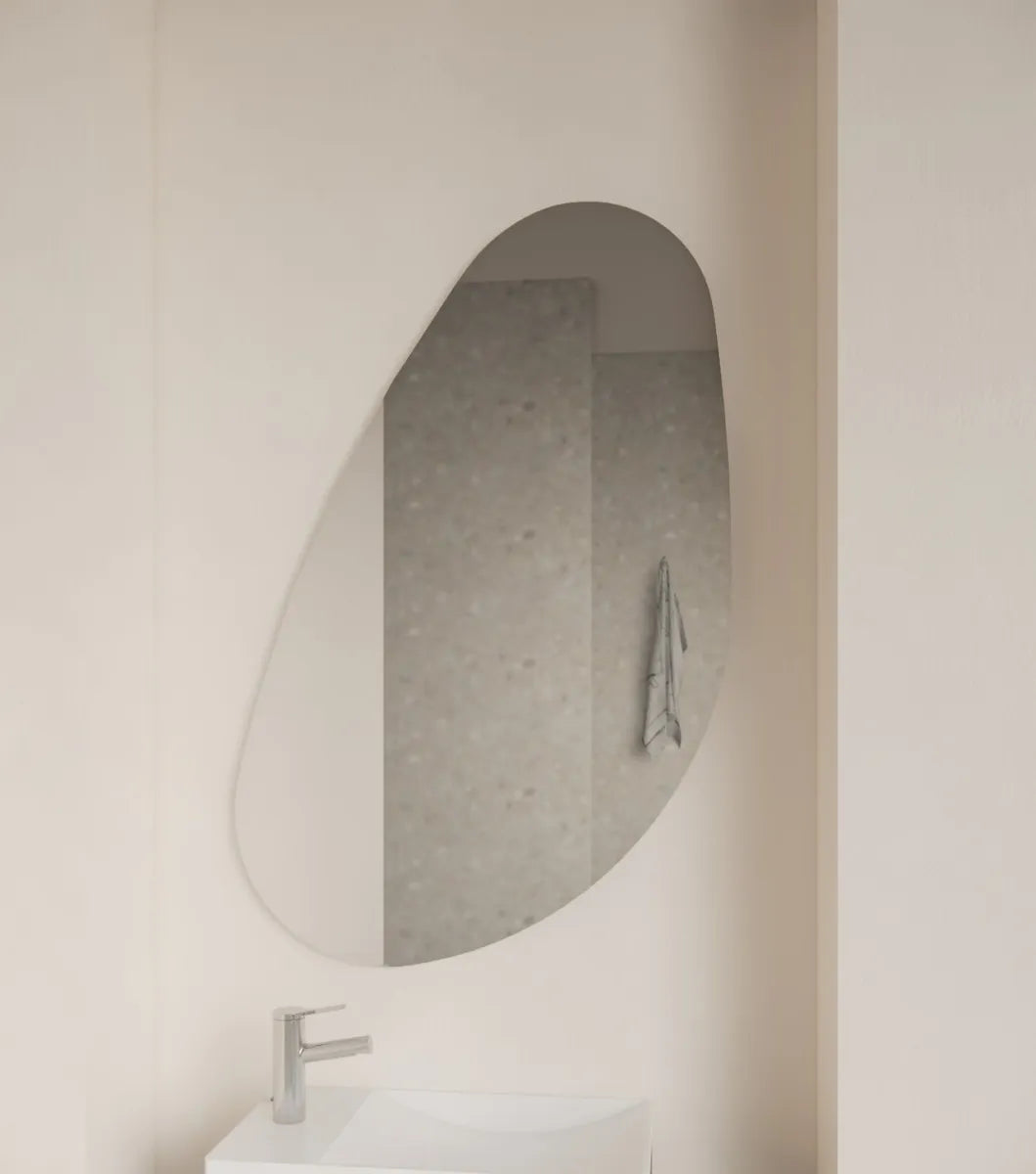 Gliss Design Hemera/Thetis - toiletspiegel - organisch - zonder verlichting