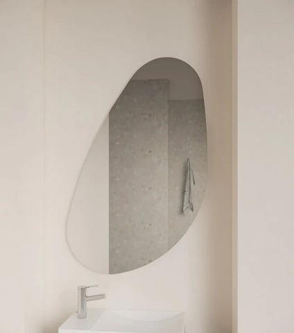 Gliss Design Hemera/Thetis - toiletspiegel - organisch - zonder verlichting