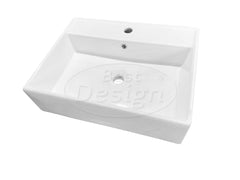 Best Design Feel wastafel 58x46x16cm met 1 kraangat