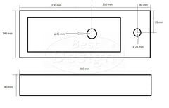 Best Design Queen fontein 38x14cm rechts
